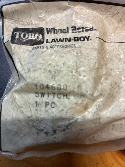 Wheel Horse NOS 104680 Clutch Switch