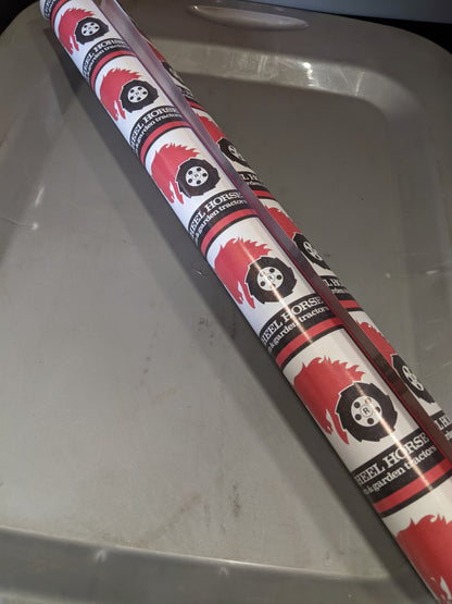 Wheel Horse Lawn and Garden Tractors Logo Wrapping Paper