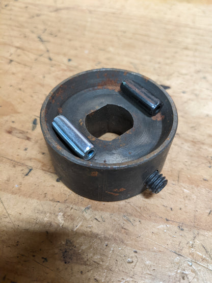 Wheel Horse NOS 3716 Spindle Cup with Roll Pins & Set Screw