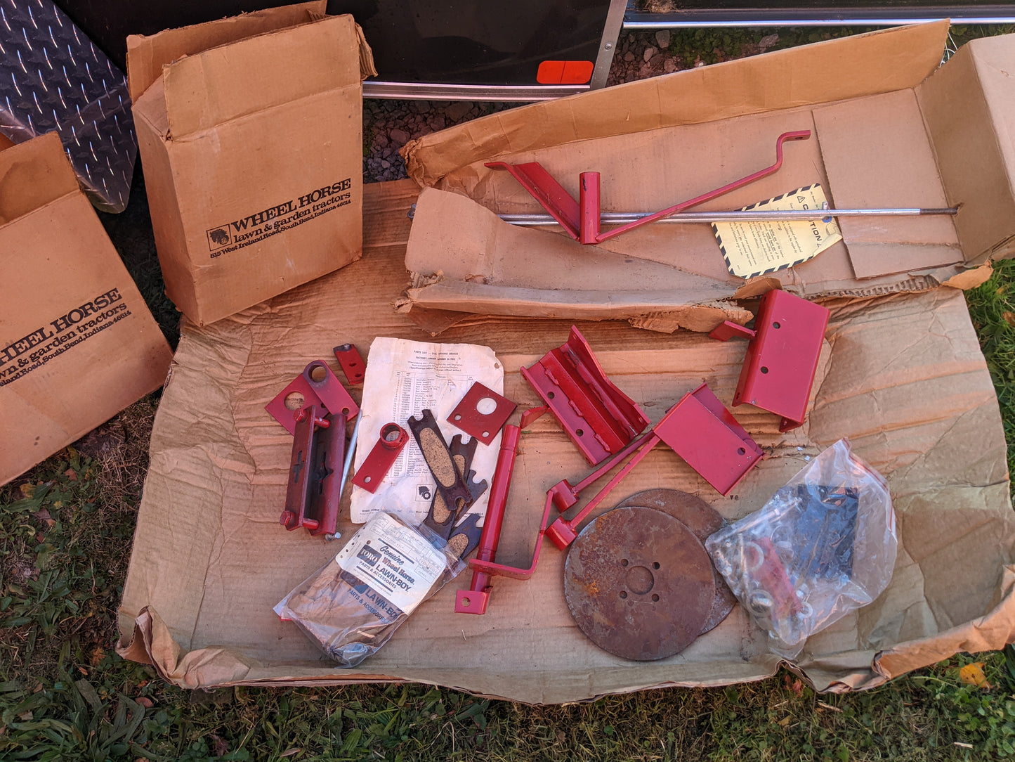 Wheel Horse NOS Turning Brake Kit for D-Series