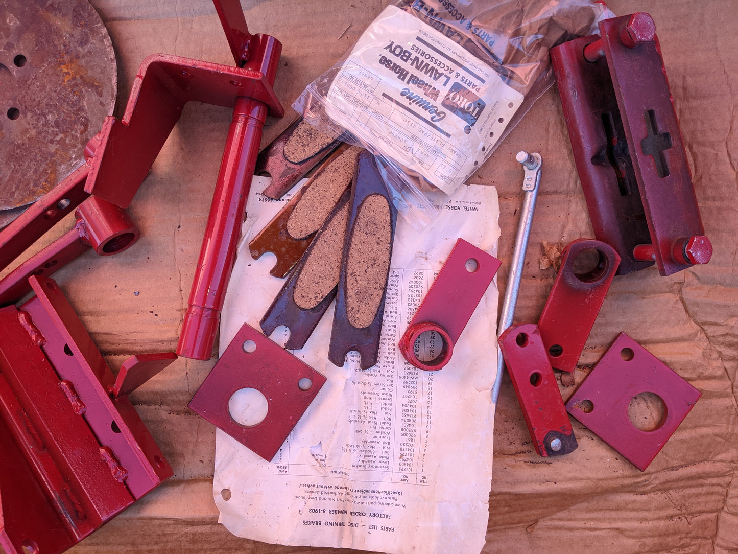 Wheel Horse NOS Turning Brake Kit for D-Series