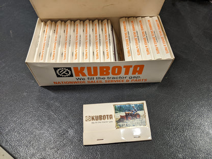 Kubota Box of Matchbooks