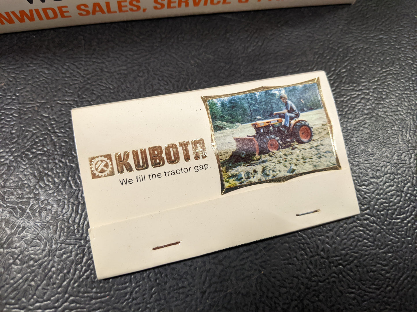Kubota Box of Matchbooks