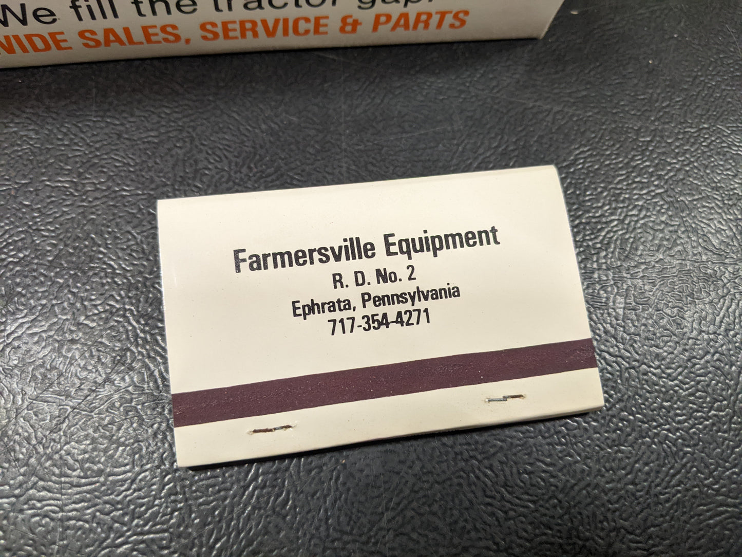 Kubota Box of Matchbooks