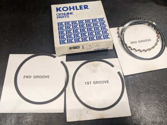 Kohler NOS 48-108-02-S Piston Ring Set