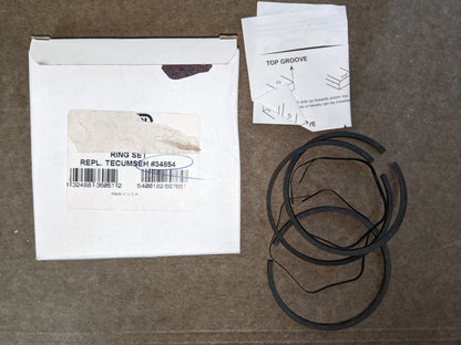 Tecumseh 34854 Piston Ring Set